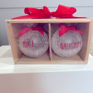 Rae Dunn Ornament Set